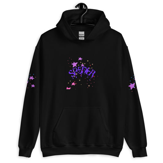 BLACK SP5DER HOODIE | PREMIUM SPIDER HOODIE