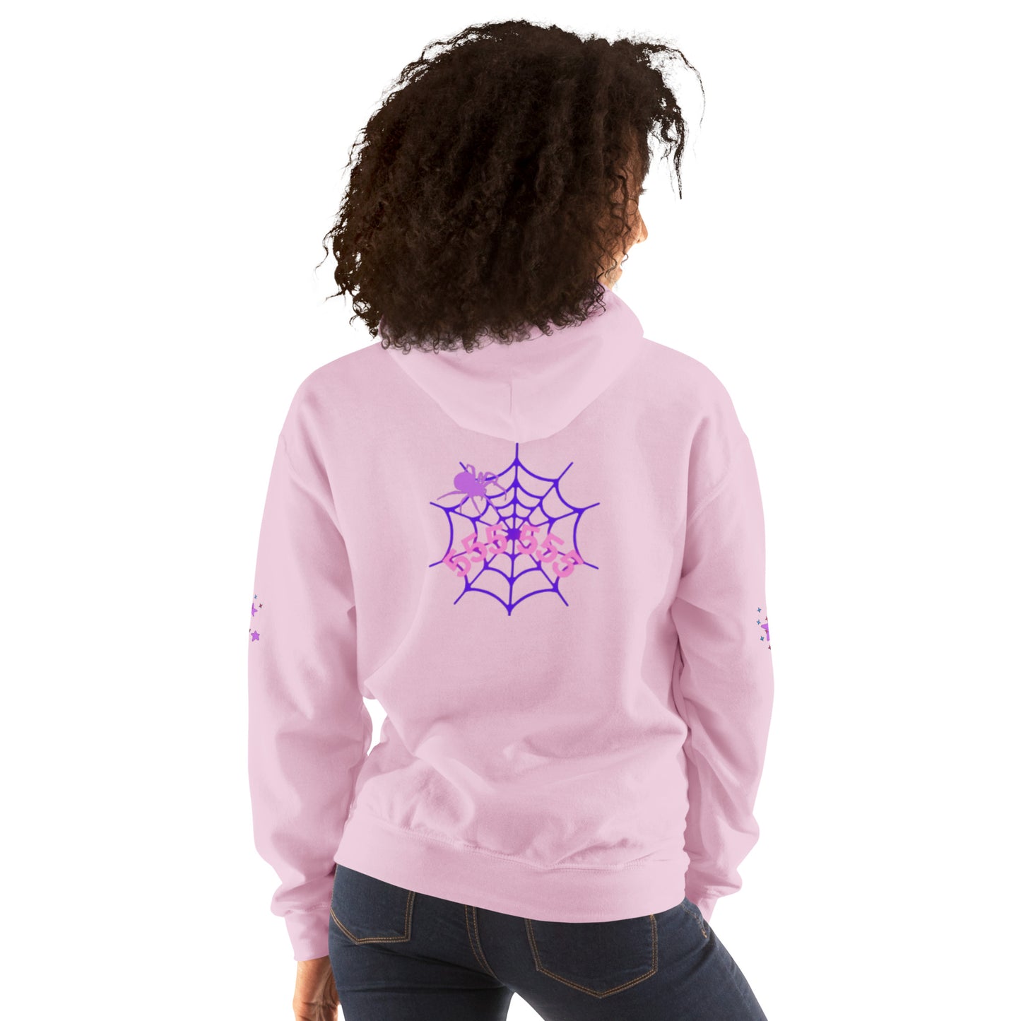 Pink Spider Hoodie