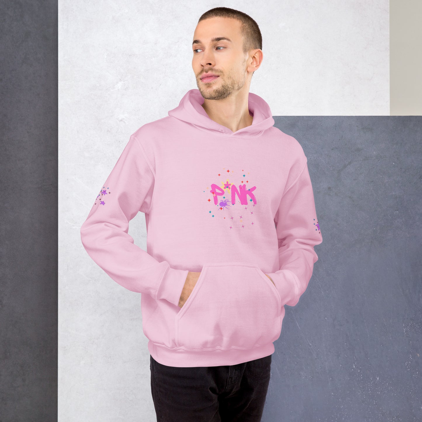 Pink Spider Hoodie